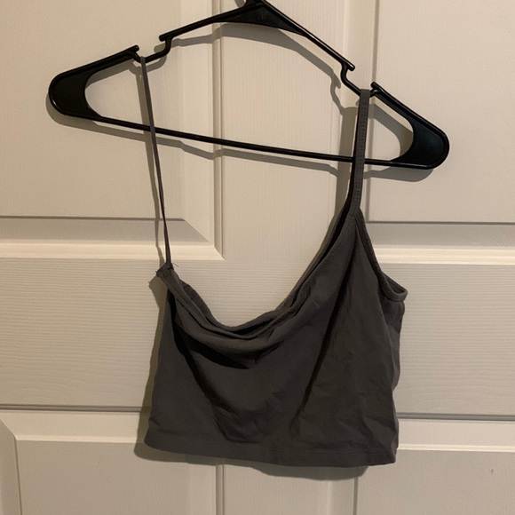 Single shoulder crop top - Picture 1 of 2